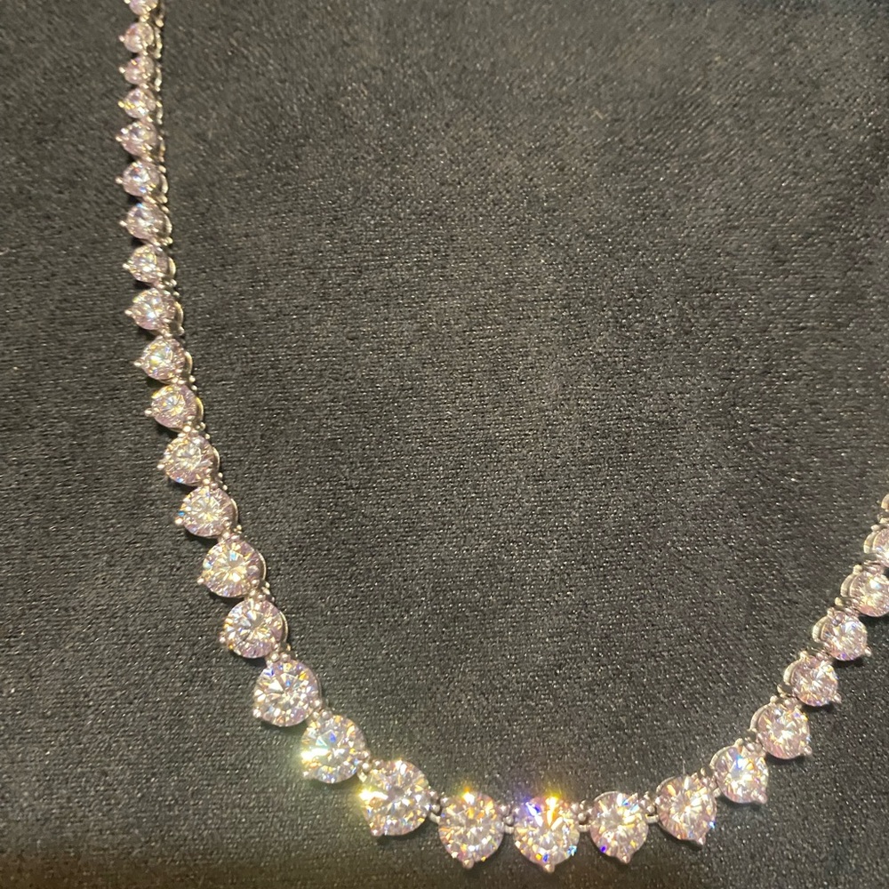 New Cubic Zirconia Necklace